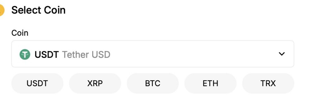 Crypto selection