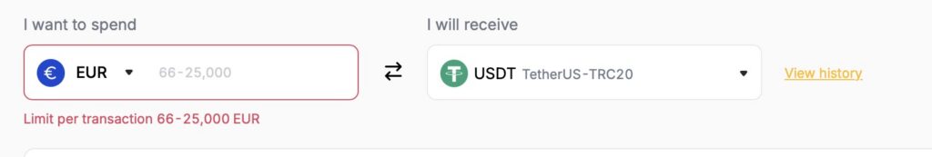 Third party payment