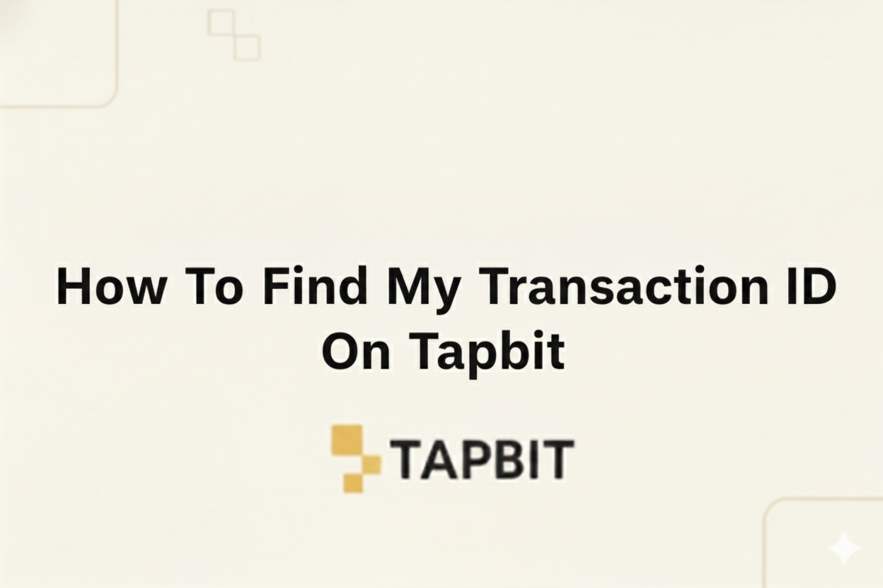 How To Find My Transaction ID On Tapbit