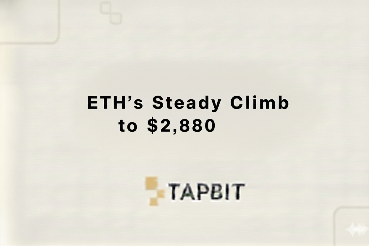 Ethereum News: ETH’s Steady Climb to $2,880 – Can Upgrades And Whales Push It Past $3K?