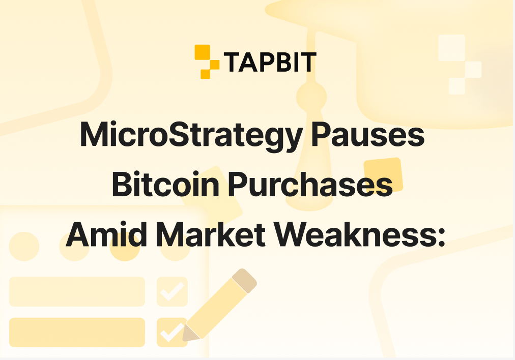 MicroStrategy Pauses Bitcoin Purchases Amid Market Weakness: What It Means for MSTR and Crypto Investors