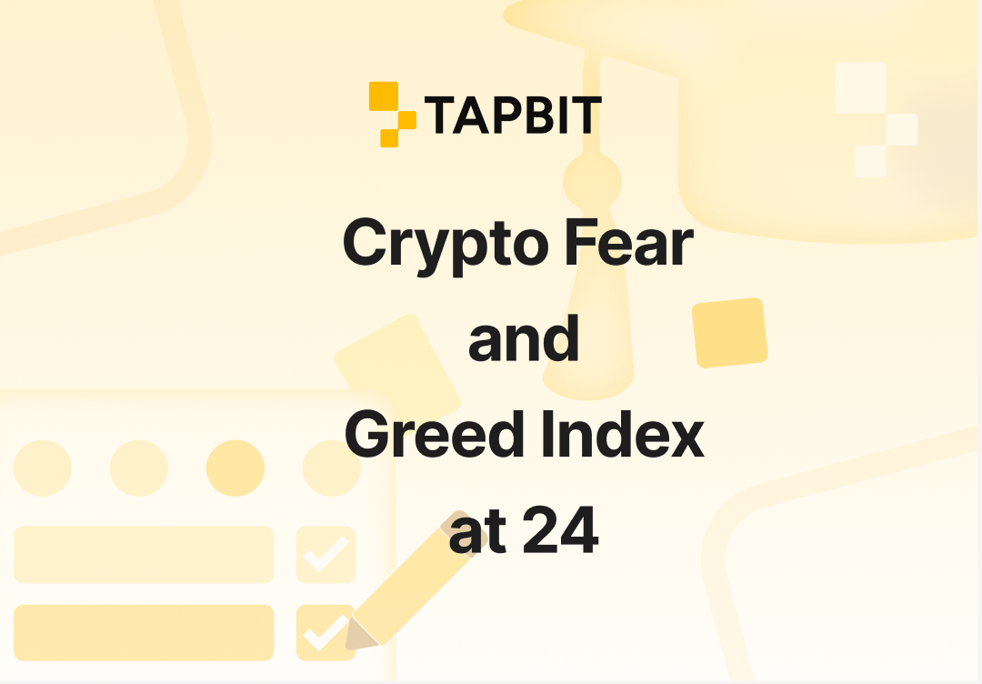 Crypto Fear and Greed Index at 24: Market Sentiment Remains in Extreme Fear Territory Despite Slight Improvement