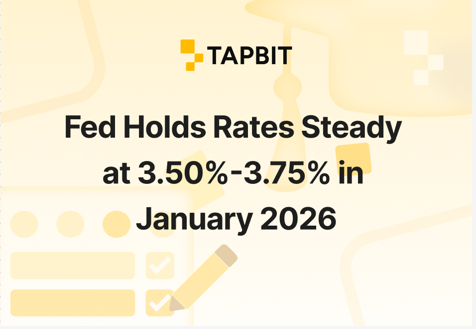 Fed Holds Rates Steady at 3.50%-3.75% in January 2026 FOMC Meeting: Bitcoin Surges to $90,600 Before Retreat