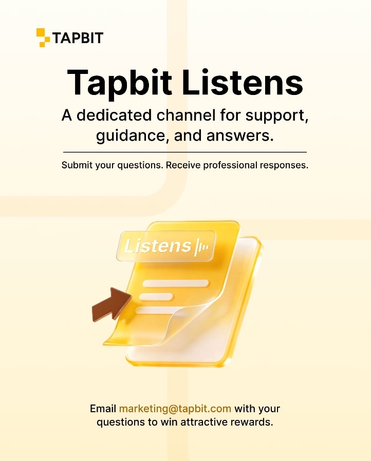 Tapbit listens