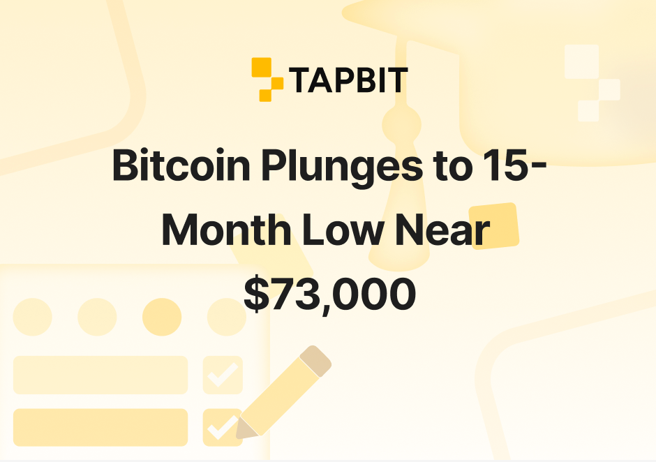 Bitcoin Plunges to 15-Month Low Near $73,000 Before Rebounding Above $76,000 – February 2026