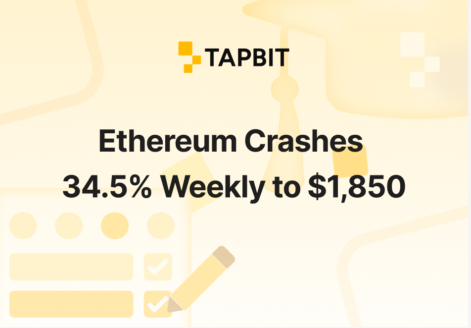 Ethereum Crashes 34.5% Weekly to $1,850: Full Breakdown & Outlook – February 2026