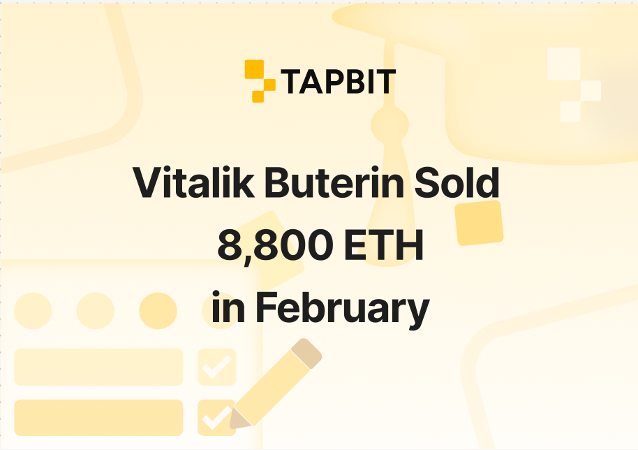 Vitalik Buterin Sold 8,800 ETH in February: Why the Market Is Watching Ethereum So Closely