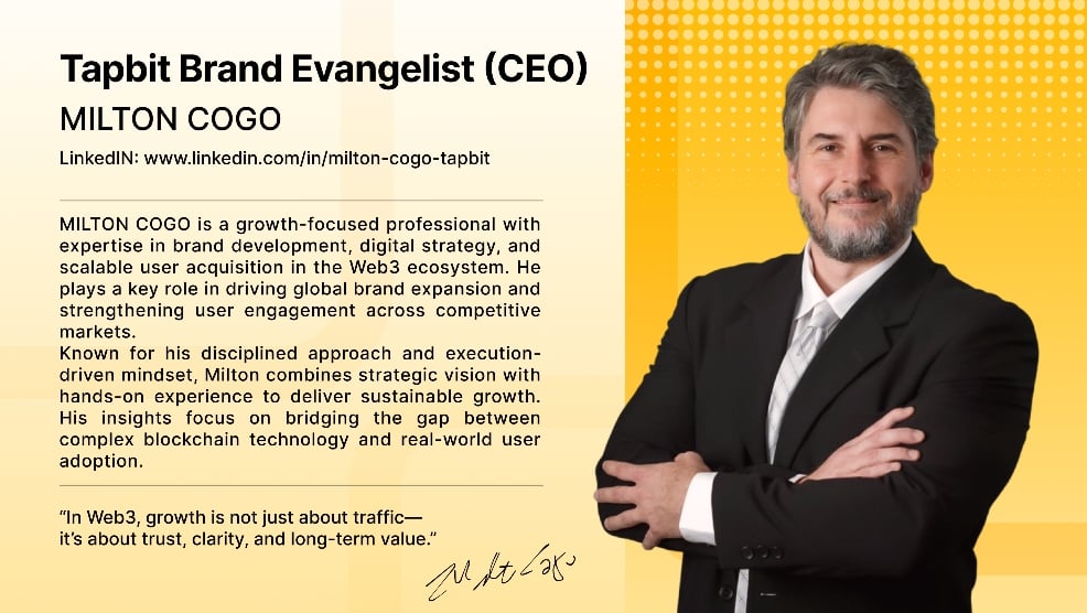 tapbit ceo background